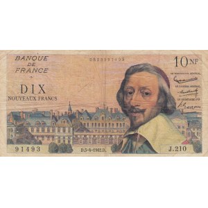 France, 20 Nouveaux Francs, 1962, VF, p142a