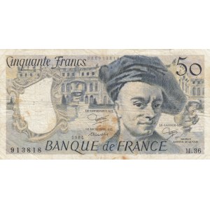 France, 50 Francs, 1984, FINE, p152