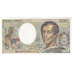 France, 200 Francs, 1988, AUNC, p155c