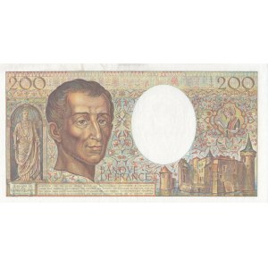 France, 200 Francs, 1988, AUNC, p155c