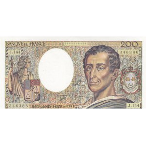 France, 200 Francs, 1992, UNC (-), p155e