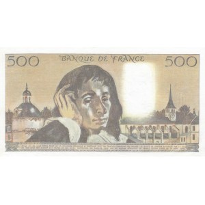 France, 500 Francs, 1984, XF, p156