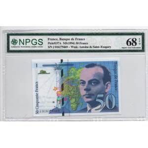 France, 50 Francs, 1994, UNC, p157A