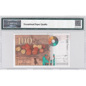 France, 100 Francs, 1997, UNC, p158
