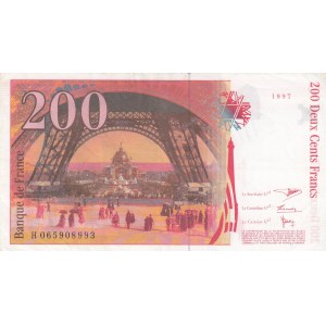 France, 200 Francs, 1997, XF, p159b