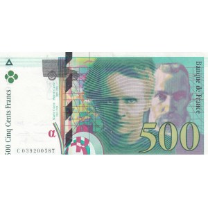 France, 500 Francs, 1998, XF, p160c
