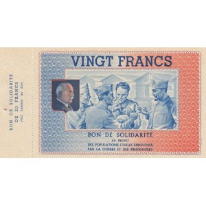 France, 20 Francs, 1941, UNC (-),