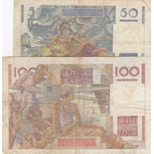France,  FINE,  Total 2 banknotes