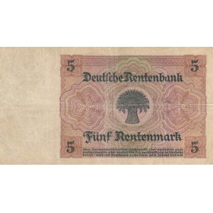 Germany, 5 Rentenmark, 1926, VF, p169