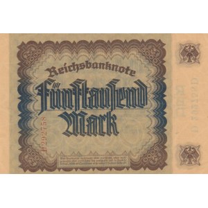 Germany, 5.000 Mark, 1922, XF, p77