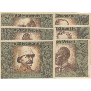 Germany, 75 Pfennig, 1921, UNC,