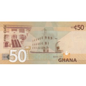 Ghana, 50 Cedis, 2015, UNC, p42c