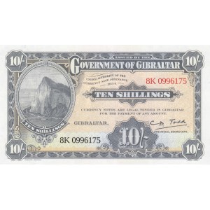 Gibraltar, 10 Shillings, 2018, UNC,