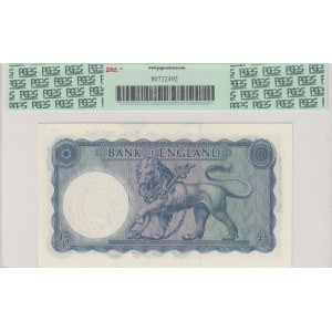 Great Britain, 5 Pounds, 1957/1961, UNC, p371a