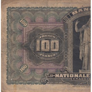 Greece,  100 Drahmı, 1916, FINE, p53