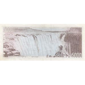 Iceland, 5.000 Kronur, 1961, XF, p47