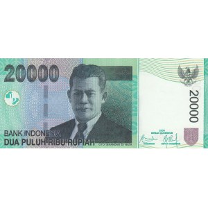 Indonesia, 20.000 Rupiah, 2009, UNC, p144f