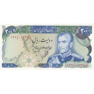 Iran, 200 Rials , 1974/1979, UNC (-), p103b