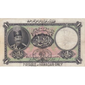 Iran, 1 Toman, 1924/32, FINE, p11
