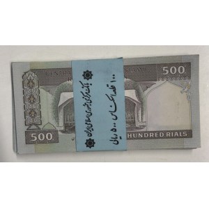 Iran, 500 Rials, 1982/2000, UNC, p137j, Stack of money