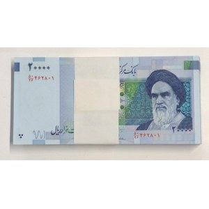 Iran, 20.000 Rials, 2014, UNC, p153, Stack of money