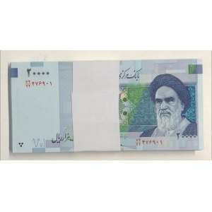 Iran, 20.000 Rials, 2014, UNC, p153, stacks of money