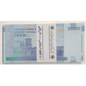 Iran, 20.000 Rials, 2014, UNC, p153, stacks of money