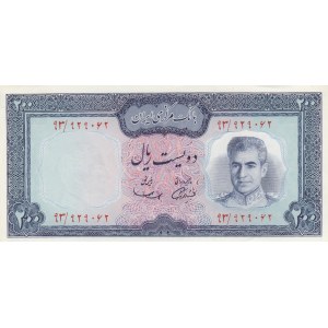 Iran, 200 Rials , 1969/1971, UNC, p87