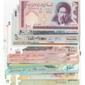 Iran,  Total 12 banknotes