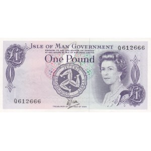 Man Island, 1 Pound, 1979, UNC (-), p34a