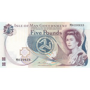 Isle of Man, 5 Pounds, 1983, UNC, p41