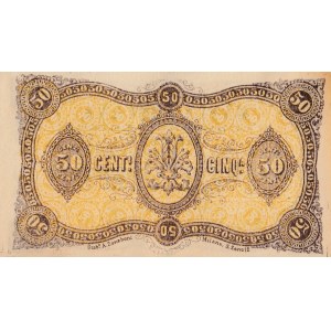 İtaly, 50 Cents, 1870, UNC,