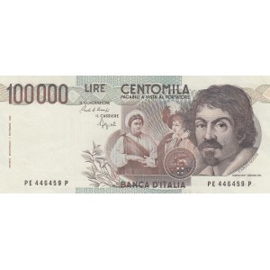 Italy, 100.000 Lire, 1983, UNC (-), p110b