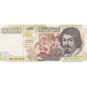 Italy, 100.000 Lire, 1994, UNC (-), p117a