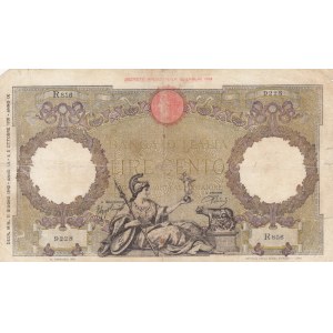 Italy, 100 Lire, 1931/1942, FINE, p55b