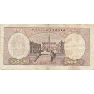 Italy, 10.000 Lire, 1962, VF (-), p97