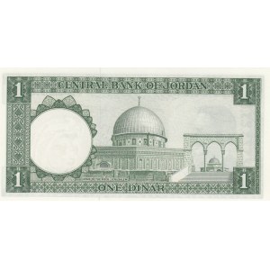 Jordan, 1 Dinar, 1959 (1965), UNC, p10a