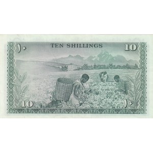 Kenya, 5 Shillings, 1967, XF (+), p2b