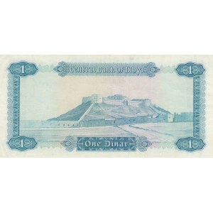 Libya, 1 Dinar, 1972, XF, p35b