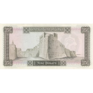 Libya, 5 Dinars, 1972, UNC (-), p36b