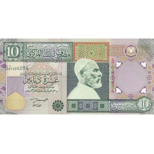 Libya, 10 Dinars, 2002, UNC, p66