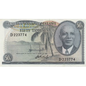 Malawi, 50 Tambala, 1973, XF, p9a