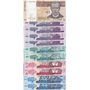 Malawi,  Total 11 banknotes