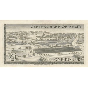 Malta, 1 Pound, 1969, UNC, p29a