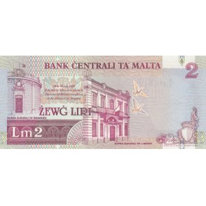 Malta, 2 Liri, 1967, XF, p45a