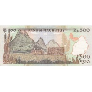 Mauritius, 500 Rupees, 1988, XF, p40a