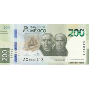 Mexico, 200 Pesos, 2019, UNC, pNew