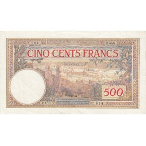 Morocco, 500 Francs, 1948, VF, p15b
