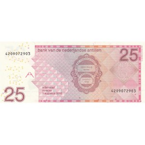 Netherlands Antilles, 25 Guldens, 2016, UNC, p29i