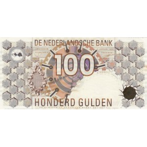 Netherlands, 100 Gulden, 1993, UNC, p101